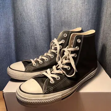 단종품 CONVERSE 올스타 레더 HI 26.5cm 1B908