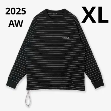 OPTSTUFF DRAWSTRING BORDER LONG SLEEVE T
