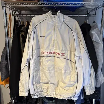 umbro 나일론 아노락 후드티 자켓 구제 의류