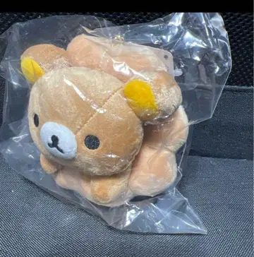 리락쿠마 x 미스터 도넛 매달리는 봉제 인형 리락쿠마 (폰 데 링)