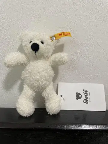 Steiff 화이트 곰 키링 약 15cm