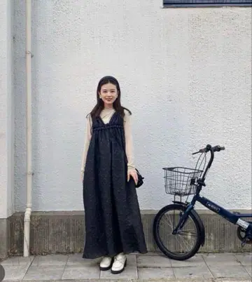 당일 발송 bibiy. ARIANNE DRESS 롱 원피스 블랙