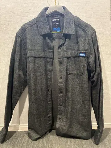 KAVU 그레이 긴팔 셔츠 M 사이즈