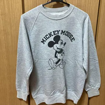 클래식 미키 맨투맨 그레이