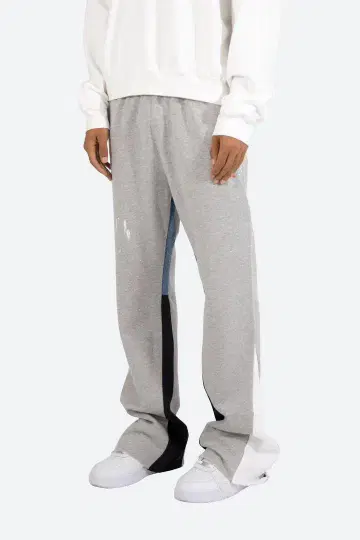mnml CONTRAST BOOTCUT SWEATPANTS