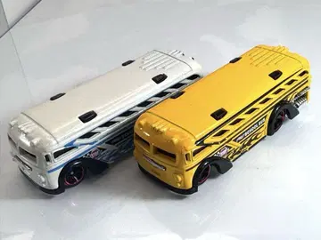 핫휠 Surfin' School Bus 컬러 전개 2대 세트