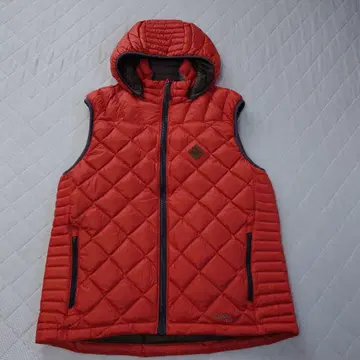 Eddie Bauer 에디 바우어 다운 베스트 벽돌색