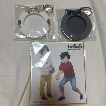 하이큐!! 코즈메 켄마 쿠로오 테츠로 캔뱃지 홀더