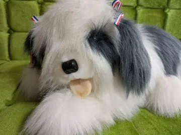 리얼한 강아지 봉제 인형 70cm 정도 쉽독