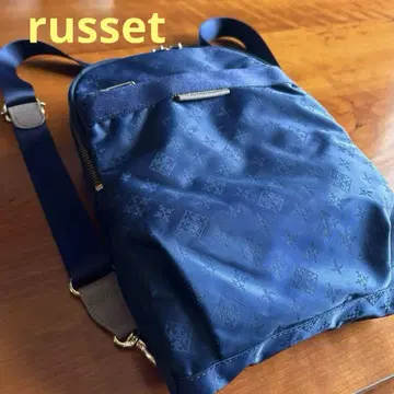 러셋 새상품급 russet 네이비 백팩