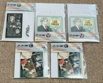 제일복권 SPY x FAMILY 로이드 세트 아크릴 참 러버 코스터