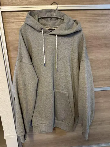 NAUTICA 맨투맨 풀오버 후드티 그레이 M 사이즈