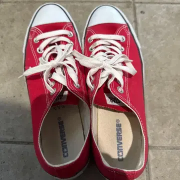 CONVERSE 레드 스니커즈 JPN