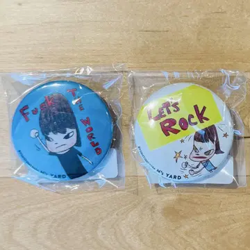[ 미사용 ] 나라 요시토모 캔뱃지 2개 세트