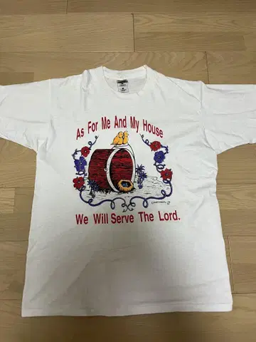 90s 빈티지 Fruit of the Loom T셔츠 L사이즈