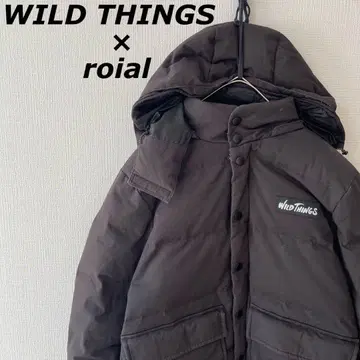 [초레어] WILD THINGS x roial 콜라보 다운 자켓