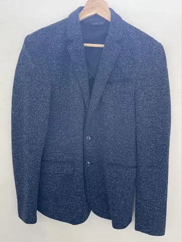 ZARA 다크 블루 테일러드 자켓
