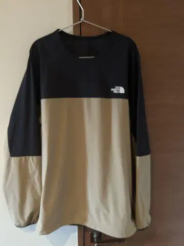 THE NORTH FACE 긴팔 T셔츠 L 블랙/베이지