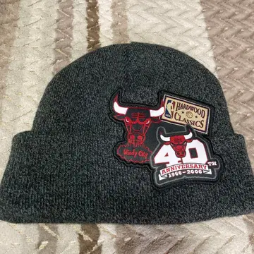 Mitchell & Ness 시카고 불스 니트 모자