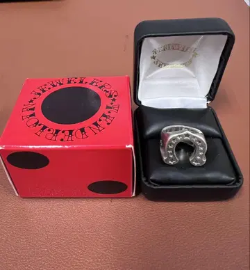 TENDERLOIN 호스슈 링 실버 박스 포함 925