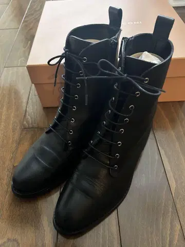 파비오 루스코니 레이스업 부츠 37
