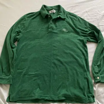 Palace 그린 긴팔 피케 셔츠