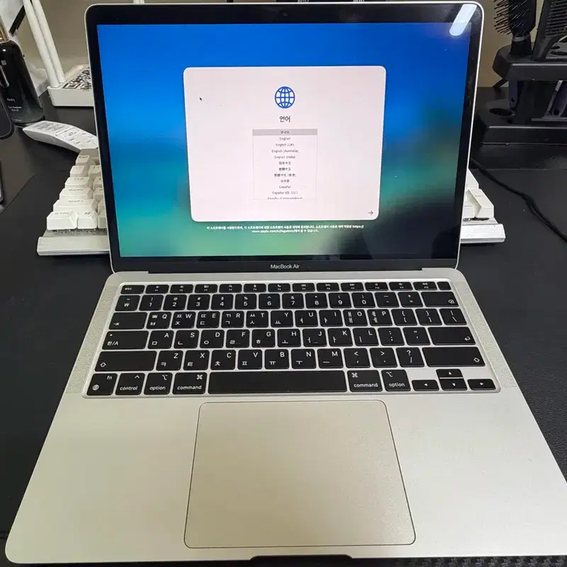 맥북에어 M1 256Gb RAM16gb