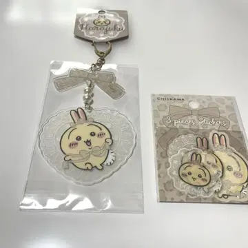 치이카와 GO harajuku 아크릴 키링 스티커 토끼