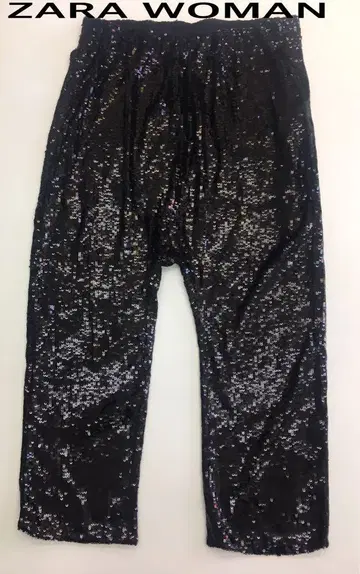 ZARA WOMAN 자라 우먼 올 스팽글 사루엘 팬츠