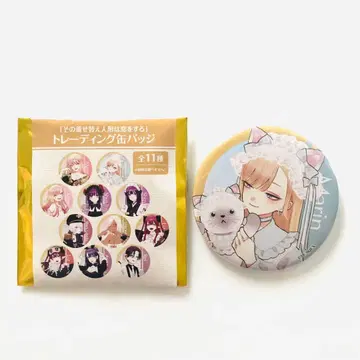 그 비스크 돌은 사랑을 한다 비스크돌전 캔뱃지 키타가와 마린 블루 키티