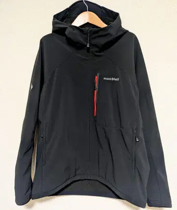 속기모 노마드 후드티 남성용 L 블랙 몽벨 클리마프로