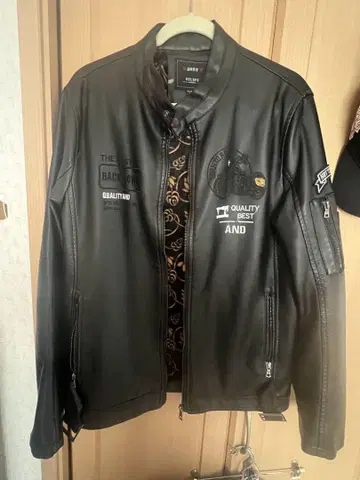 라이더 가죽 자켓