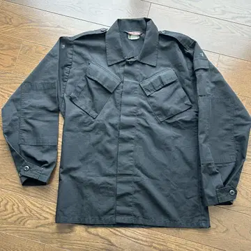 TRU-SPEC 블랙 밀리터리 자켓 medium-regular