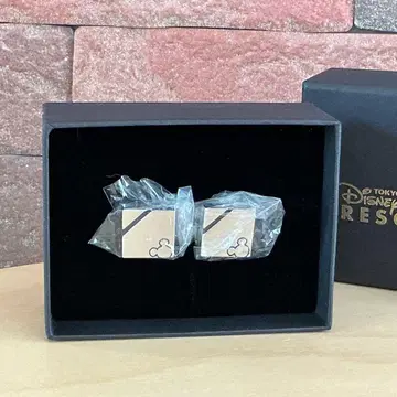 새상품 미사용품 도쿄 디즈니 리조트 커프스 단추 미키마우스 커프 링크