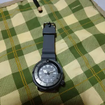 스톤 참치캔! SEIKO 새상품급 솔라 다이버