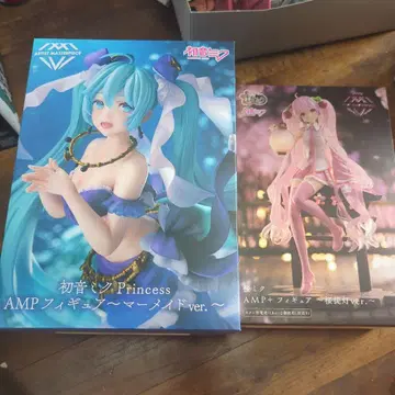 [ 즉시 구매 가능 ] AMP+ 피규어 벚꽃미쿠 Ver. 머메이드 세트