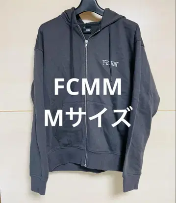 FCMM 집업 후드티 M 사이즈 그레이 맨투맨 후드티