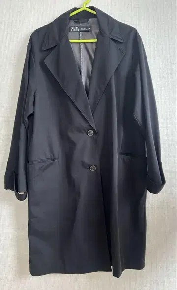 ZARA 코트 블랙 XS 사이즈 미들 기장