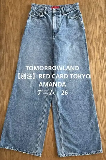 투모로우랜드 [ 별주 ] RED CARD TOKYO AMANDA 데님