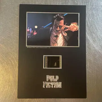 해외판 PULP FICTION DVD 박스 영화 필름 1개 부착
