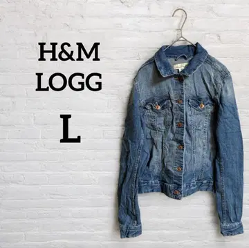 당일 발송 H&M L.O.G.G. [ L ] 데님 자켓