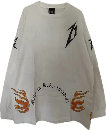 메탈리카 METALLICA 2001 20YEARS 롱T XL