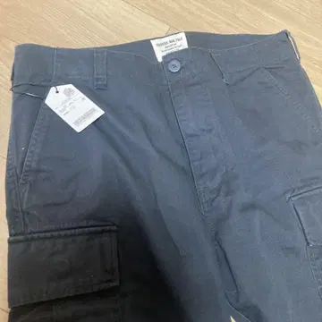 AVIREX 카고 팬츠 블랙 L