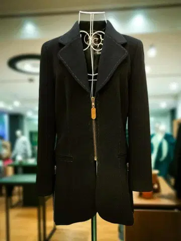 이타리야 블랙 롱 자켓 코트 자켓