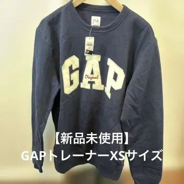 [ 미사용 새상품 ] GAP 네이비 크루넥 트레이닝복 XS
