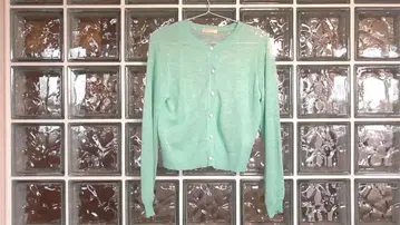 시어 크루 가디건 l'armoire de luxe
