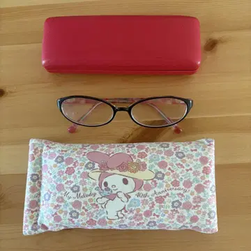 안경 산리오 마이멜로디 ALOOK 알크팩토리 블랙