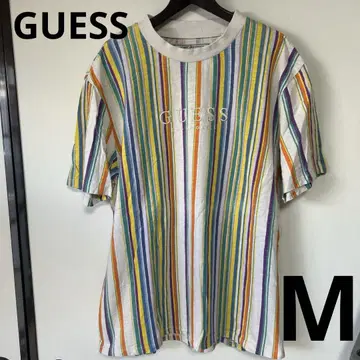 [ 초추천 ] GUESS t셔츠 M 사이즈 스트릿 스트라이프 게스