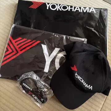 YOKOHAMA 캡 타월 스트랩 세트