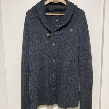 GSTAR RAW 다크 그레이 가디건 XL